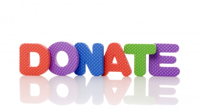 Donate graphic